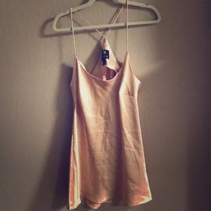 Pink camisole blouse